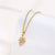 Women Minimalist Geometric Metal Stainless Steel Electroplating Necklaces