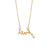 Fashion Ellipse Quadrilateral Round Geometric Stainless Steel 18K Gold Plated Necklaces