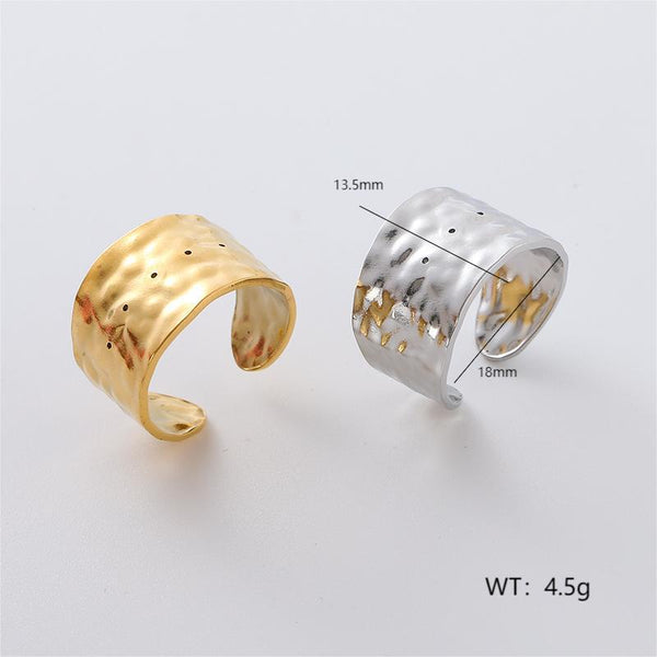 Retro Unisex Vintage Geometric Geometric Stainless Steel Electroplating Rings