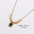 Retro Vintage Droplet Stainless Steel Electroplating Necklaces