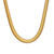 Fashion Stripe Geometric Stainless Steel 18K Gold Plated Necklaces