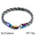 Unisex Fashion Twisted Chain Geometric Titanium Steel Bracelets