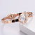 IG Style Women Metal Diamond Fruit Stainless Steel Bangles