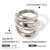 IG Style Irregular Stainless Steel Electroplating Rings