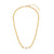 Fashion Pearl Geometric Stainless Steel 18K Gold Plated Necklaces