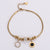 Women Korean Diamond Mixed Color Geometric Stainless Steel Bracelets