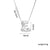 Letter Text Number Titanium Steel 18K Gold Plated Necklaces