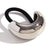 Fashion Circle Stainless Steel Electroplating Hair Ties