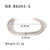 IG Style Asymmetrical Heart Stainless Steel Electroplating Bangles