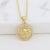 Women Diamond Metal Animal Zodiac Sign Copper Necklaces