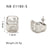 IG Style Square Irregular Geometric Stainless Steel Electroplating Earrings