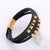 Cute & Edgy Men Irregular Rhombus Titanium Steel Electroplating Bracelets