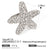 Women Star Stainless Steel Diamond Inlay Rings