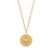 Fashion Geometric Stainless Steel 18K Gold Plated Necklaces