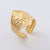 Retro Unisex Vintage Geometric Geometric Stainless Steel Electroplating Rings