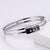 Natural Women Animal Little Daisy Diamond Camouflage Crown Titanium Steel Diamond Inlay Bangles