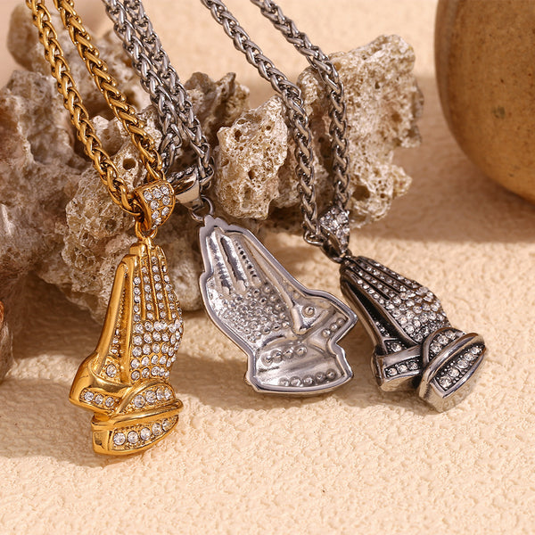 Fashion Irregular Geometric Stainless Steel Electroplating Necklaces