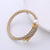 Minimalist Bubble Stainless Steel Electroplating Bangles