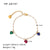 Women IG Style Circle Heart Six-Pointed Star Heart Geometric Stainless Steel Electroplating Bracelets