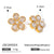 IG Style Amur adonis Stainless Steel Electroplating Earrings