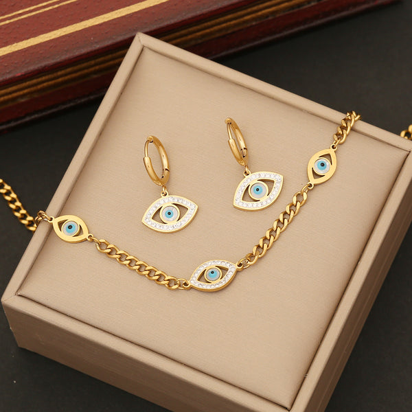 Fashion Lip Stainless Steel Electroplating Necklaces