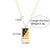 Fashion Quadrilateral Geometric Stainless Steel 18K Gold Plated Necklaces