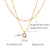 IG Style Chain Geometric Stainless Steel Artificial Crystal Electroplating Necklaces