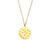 Geometric Stainless Steel 18K Gold Plated Necklaces