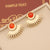 Fashion Heart Stainless Steel Electroplating Stud Earrings