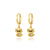 Cartoon Cartoon Zircon Zircon Inlay Earrings