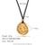 Fashion Irregular Geometric Stainless Steel 18K Gold Plated Necklaces