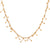 Fashion Stripe Geometric Stainless Steel 18K Gold Plated Necklaces