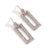 Fashion Circle Geometric Stainless Steel 18K Gold Plated Earrings