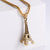 Retro Unisex Vintage Metal Retro Bowknot Vintage Chain Geometric Stainless Steel Pendants