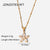 IG Style Geometric Stainless Steel 18K Gold Plated Necklaces