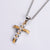 Versatile Cross Stainless Steel Electroplating Pendants