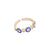 Women Retro Vintage Eye Copper Oil Dripping Rings