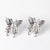 Moderate Luxury Butterfly Geometric Bowknot Copper Diamond Inlay Stud Earrings