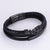 Retro Unisex Vintage Metal Anchor Leather Bangles