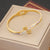 Expressive Eye Stainless Steel Electroplating Bangles