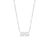 Fashion Number Text Letter Stainless Steel 18K Gold Plated Necklaces