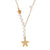 Fashion Starfish Animal Chinese Zodiac Stainless Steel Electroplating Necklaces