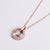 Women Korean Geometric Metal Shell Heart Stainless Steel Electroplating Pendants