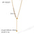 Tennis / Diamond Line Chain Irregular Heart Sphere Heart Geometric Stainless Steel Electroplating Necklaces