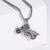 Retro Men Vintage Metal Retro Vintage Crown Stainless Steel Electroplating Pendants