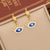 Fashion Eye Stainless Steel Electroplating Necklaces