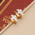 Expressive Bear Crown Chinese Zodiac Animal Star Stainless Steel Electroplating Earrings