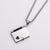 Expressive Titanium Steel Electroplating Pendants