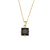 Fashion Quadrilateral Geometric Stainless Steel 18K Gold Plated Necklaces