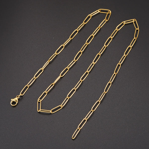 IG Style Chain Stainless Steel Electroplating Jewelry Making